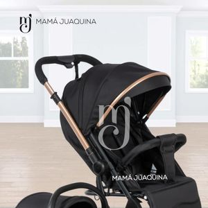 Coche Moisés Travel System «J´ SPARROW» Porta Bebé Black