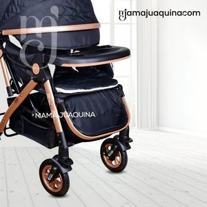 Coche Cuna De Lujo «ROMANI» Black
