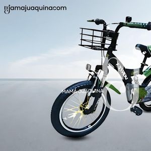 Bicicleta con Canasta Aro 16 «FLYING II» Green