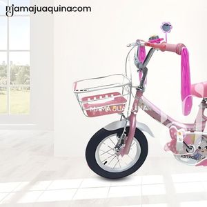 Bicicleta Campera con Canasta Aro 12 «CANDY III» Pink