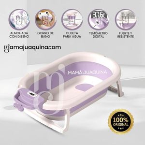 Bañera Plegable para Bebés «WALY MAUI» Purple