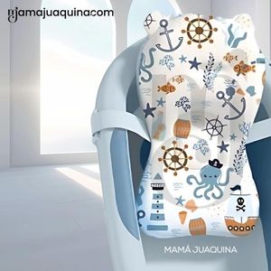 Bañera Plegable con Regadera «AQUABU» Light Blue