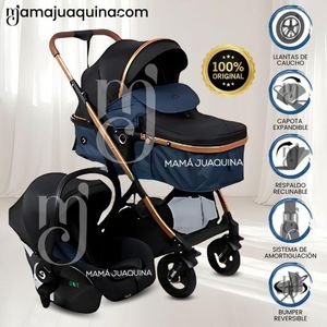 Coche Moisés Travel System «RONDA PRIME» con Porta bebé Blue