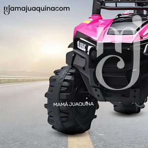 Carro a Batería 4x4 «MONSTER OFF ROAD» Todo Terreno Pink
