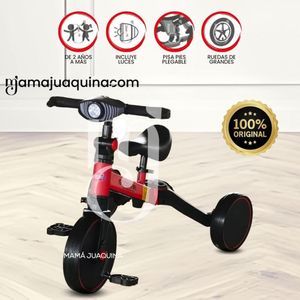 Triciclo Chavito para Niños «VOLTIN» de Lujo Red