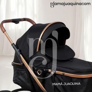 Coche Moisés Travel System «RONDA PRIME» con Porta bebé Black