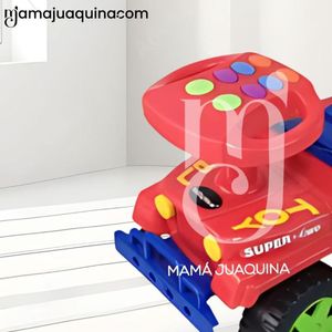Correpasillo Buggy Jeep «TROY» con Timon Musical Red