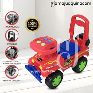 Correpasillo Buggy Jeep «TROY» con Timon Musical Red