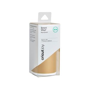 Vinilo permanente Cricut Smart dorado 13.9 cm x 3 m - Rollo de alta calidad para manualidades