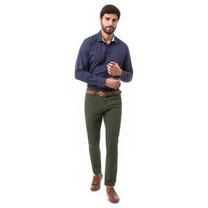 Pantalón Pitillo Drill Stretch Pionier Hombre Rayn
