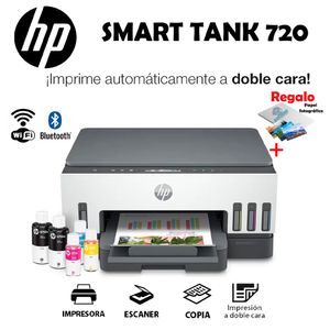 IMPRESORA MULTIFUNCIONAL HP 720 SMART TANK WIFI - DÚPLEX