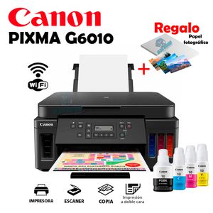 IMPRESORA MULTIFUNCIONAL CANON PIXMA G6010 WIFI - DÚPLEX