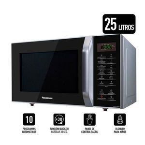 HORNO MICROONDAS PANASONIC 25 L.  SILVER  NN- SB34HM