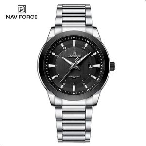 Reloj Pulsera Naviforce Nf8029 Masculino Acero Inoxidable