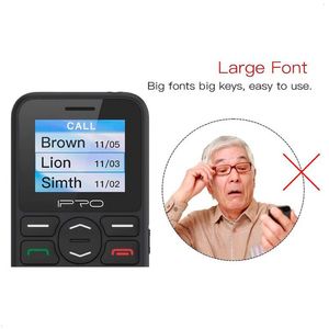 CELULAR 4G IPRO F183S TECLADO GRANDEIDEAL ADULTO MAYOR