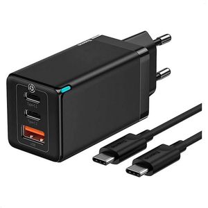 Cargador de Pared Baseus Gan 5 pro 65w y Cable 100w 1m