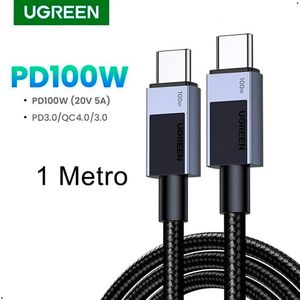 Cable Ugreen 100w Usb Tipo C Nylon Trenzado 1 M