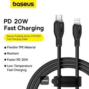 Cable Baseus Gentle Tipo C A Lightning 1 1/2 m Carga Datos