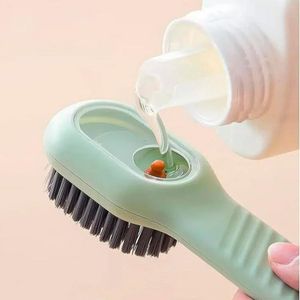 Cepillo Dispensador De Jabón Limpieza Zapatillas X 2 Unids