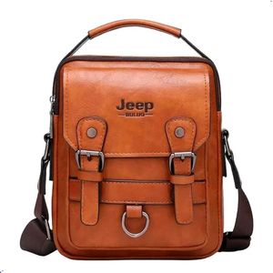 Morral Jeep Buluo Cuero Pu Elegante Para Cabaralleros