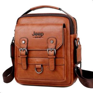 Morral Jeep Buluo Cuero Pu Elegante Para Cabaralleros
