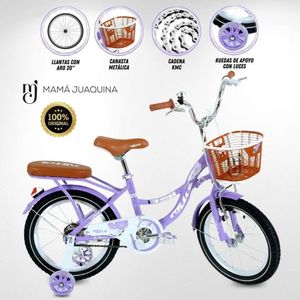 Bicicleta Para Niña Aro 20 «LADY» Purple