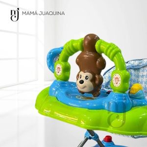 Andador con Tablero Musical «MONKY» Light Blue