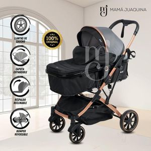 Coche Moisés de Lujo «BREYELL» Edición Limitada Black