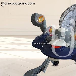 Andador con Tablero Musical «DUCKY PLUS» con Bluetooth Gray