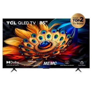Televisor QLED 85 TCL UHD 4K Smart TV 85C655