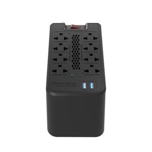 ESTABILIZADOR 8 TOMAS 1200VA/600 W C/2USB - 220V