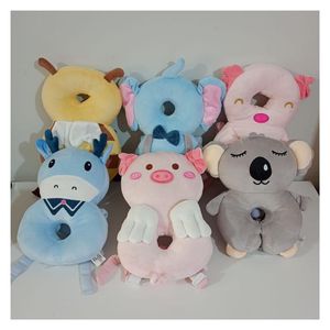 Mochila Protectora Antigolpes Color Celeste para Bebé Niño