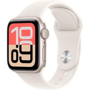 Apple Watch SE 3 Starlight Aluminio (GPS 40mm) + Sport Band Starlight S-M