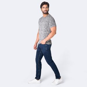Pantalón Jean Denim Stretch Pionier Hombre Gotze L-Azul
