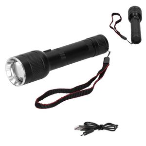 Linterna 2000Lm Brightnes P50 USB Impermeable