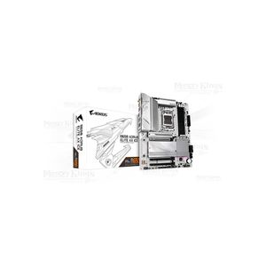 Placa madre Gigabyte B650 Aorus Elite AX Ice D5 ATX, ideal para gamers, con conectividad avanzada.