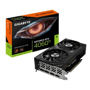 Tarjeta gráfica GIGABYTE GeForce RTX 4060 Ti 8GB OC - Rendimiento mejorado, 128 bit, diseño WinForc
