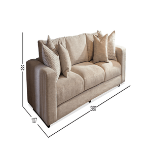 Sofá 3 cuerpos Dmuebles Westford - Beige