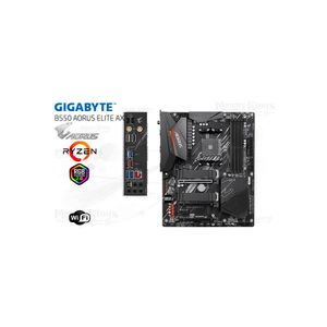 Placa base Gigabyte B550 Aorus Elite AX V2 D4 ATX con WiFi, DDR4 y alto rendimiento para gaming