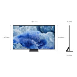 Televisor Samsung 75" 4K QLED Q8F Visión AI QN75Q8FAAG (2025)