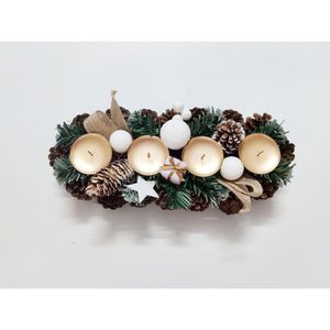 Portavela Con Estrellas 15 Cm