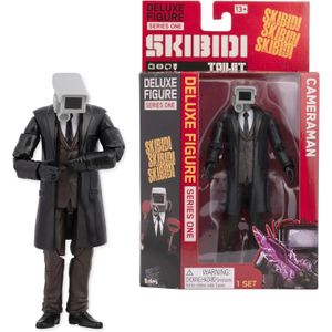 Figura De Lujo Skibidi Toilet Cameraman 15 Cm