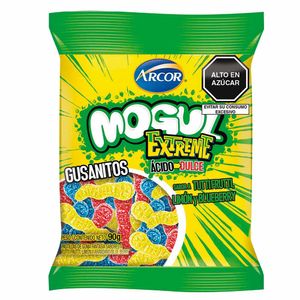 Gomas MOGUL Gusanitos Extreme Bolsa 90g
