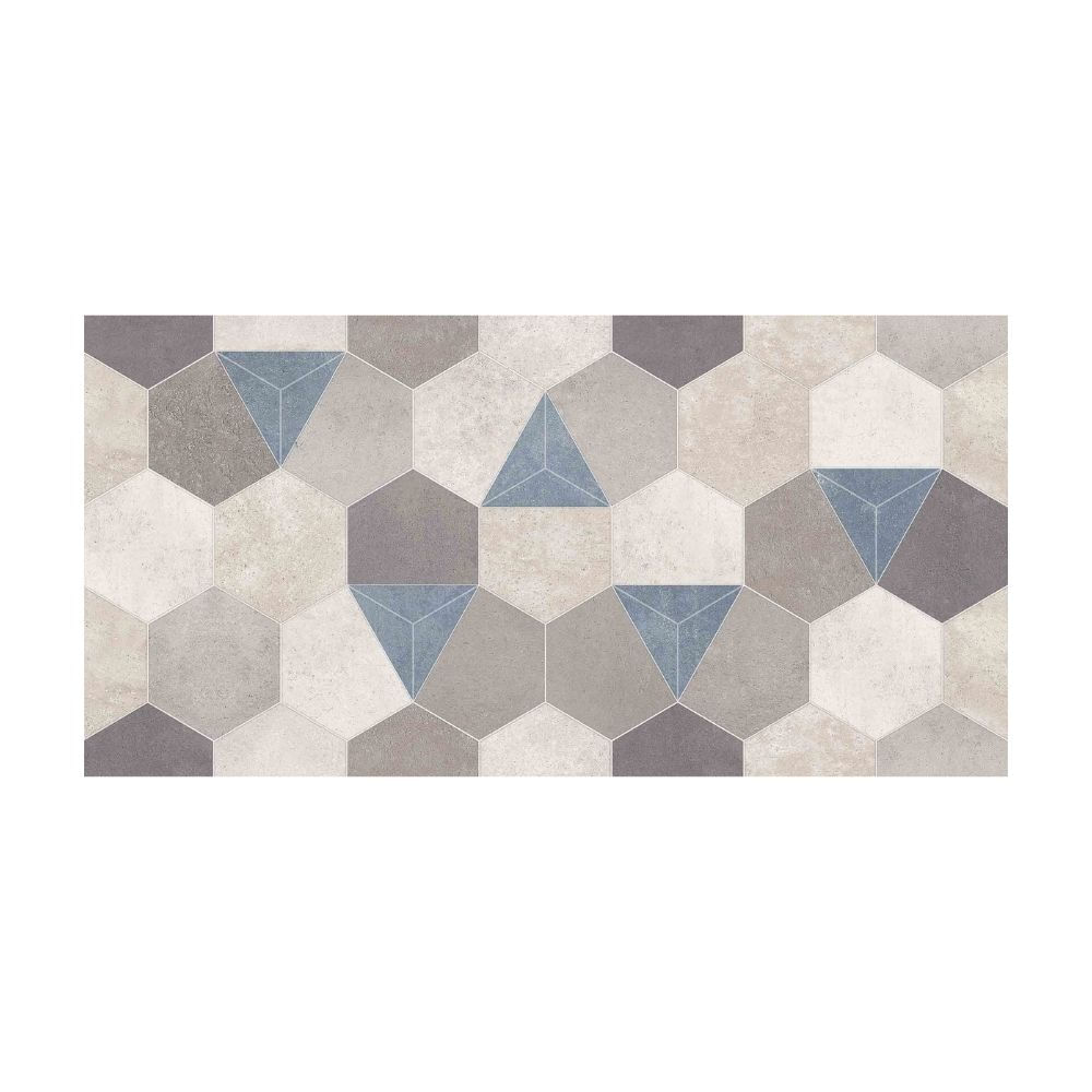 Pared Lisa Wallconcret New Hex 30x60cm 1.80m2 Celima - Real Plaza