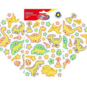 Stickers Brilla en la Oscuridad Dinos Kids PEGAFAN x1 unidad