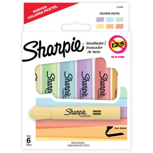 Resaltador SHARPIE Colores Surt X6