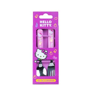 Set de Cubiertos SCOOL caja x 2 un Hello Kitty