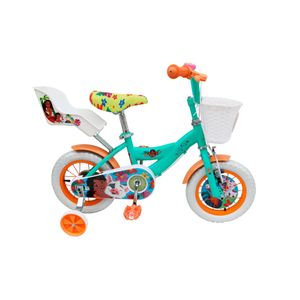 Bicicleta Monark Para Niño Aro 12" Moana Celeste