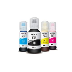 Tintas Epson T504 Colores y Negro