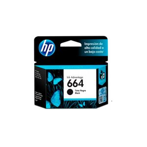 Cartucho de Tinta HP 664 Negro Original F6V29AL